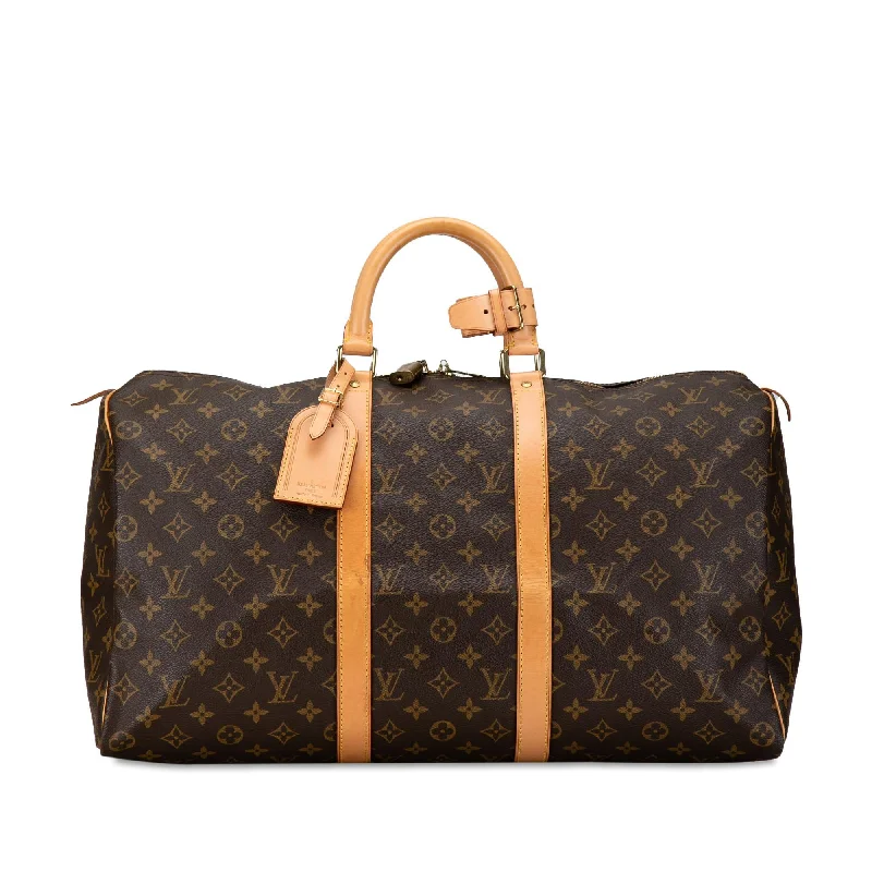 Louis Vuitton Monogram Keepall 50 (SHG-pVean7)