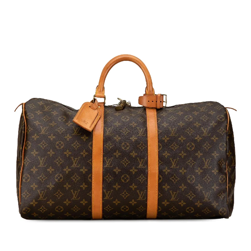 Louis Vuitton Monogram Keepall 50 (SHG-V9v7xK)