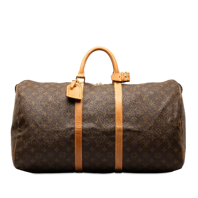 Louis Vuitton Monogram Keepall 55 (SHG-dk7aoI)