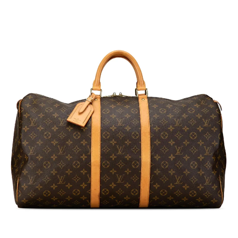 Louis Vuitton Monogram Keepall 55 (SHG-KZCJVp)