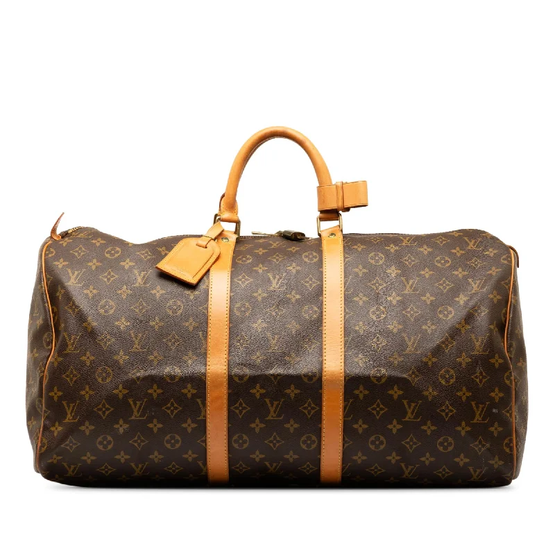 Louis Vuitton Monogram Keepall 55 (SHG-PUceea)