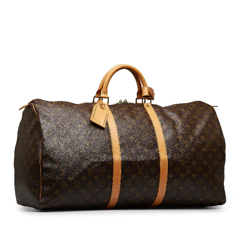 Louis Vuitton Monogram Keepall 60 (SHG-qkr97I)