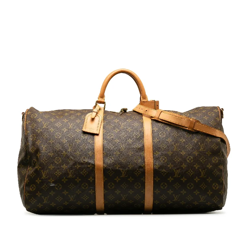 Louis Vuitton Monogram Keepall Bandouliere 60 (SHG-vnXaTj)