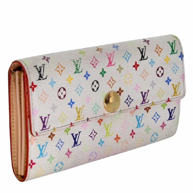 Louis Vuitton Sarah Multicolore Monogram Canvas Wallet LV-0213N-0027