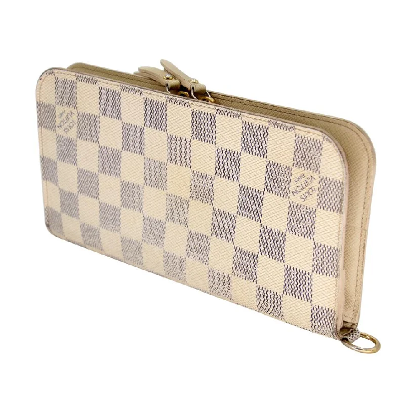 Louis Vuitton Zippy Damier Azur Canvas Insolite Wallet LV-0402N-0106